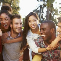 Photo of couples having fun