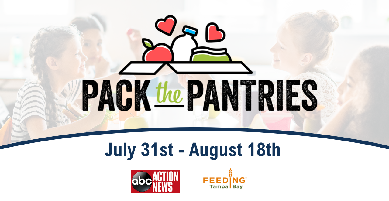 Tampa Bay Packs the Pantries for Our Neighbors
